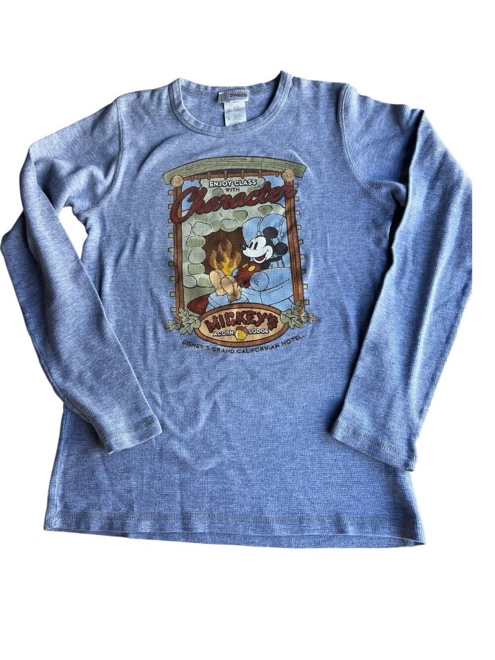 Vintage 90s Disney Mickey’s Acorn Lodge Thermal Disney Grand California Hotel M